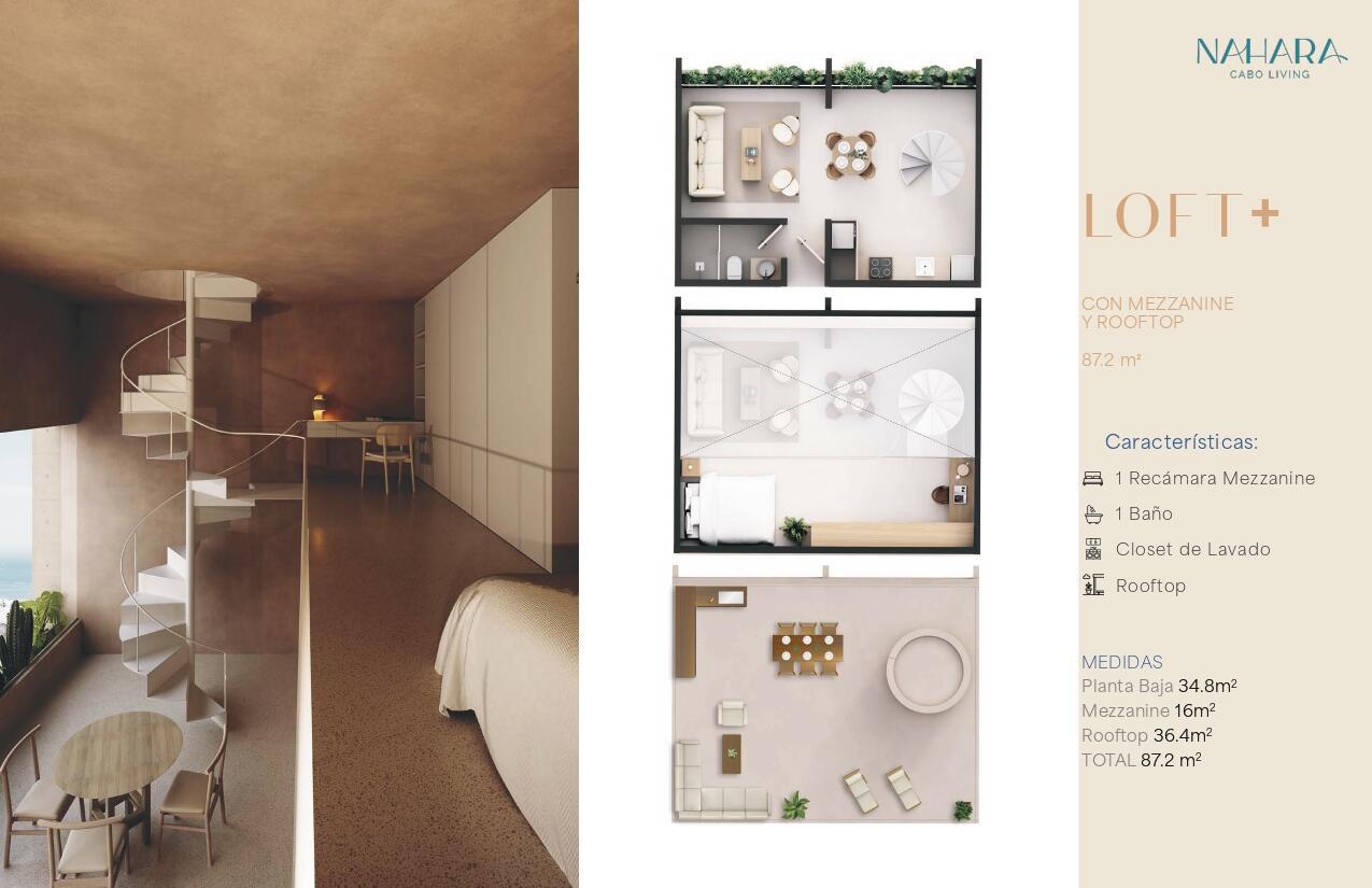 Loft+ Nahara Cabo Living, Cabo Corridor