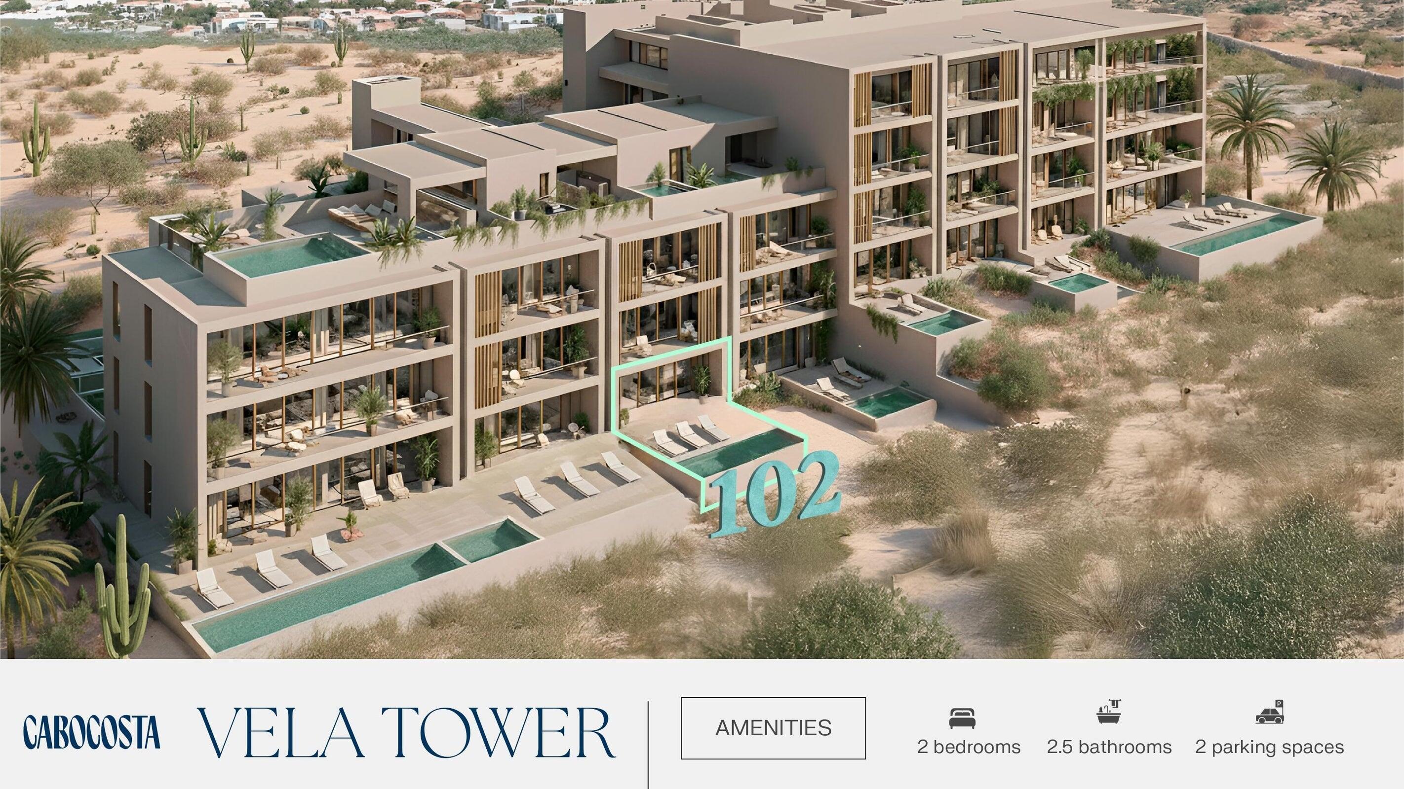 Vela Tower 102, Cabo Corridor